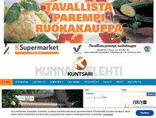 Tablet Screenshot of kuntsari.fi